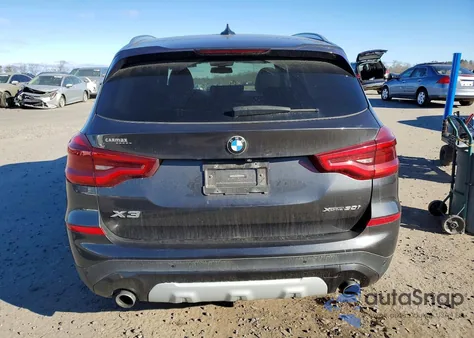2018 BMW X3 xDrive30I из США, поврежденный, VIN 5UXTR9C55JLD88729